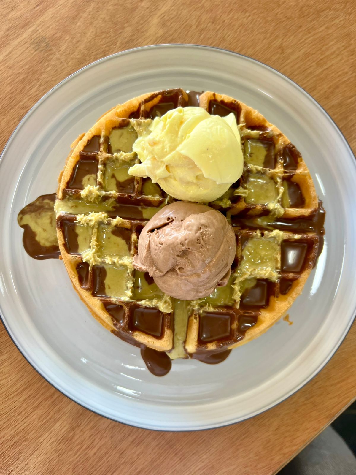 Double Scoop Waffle