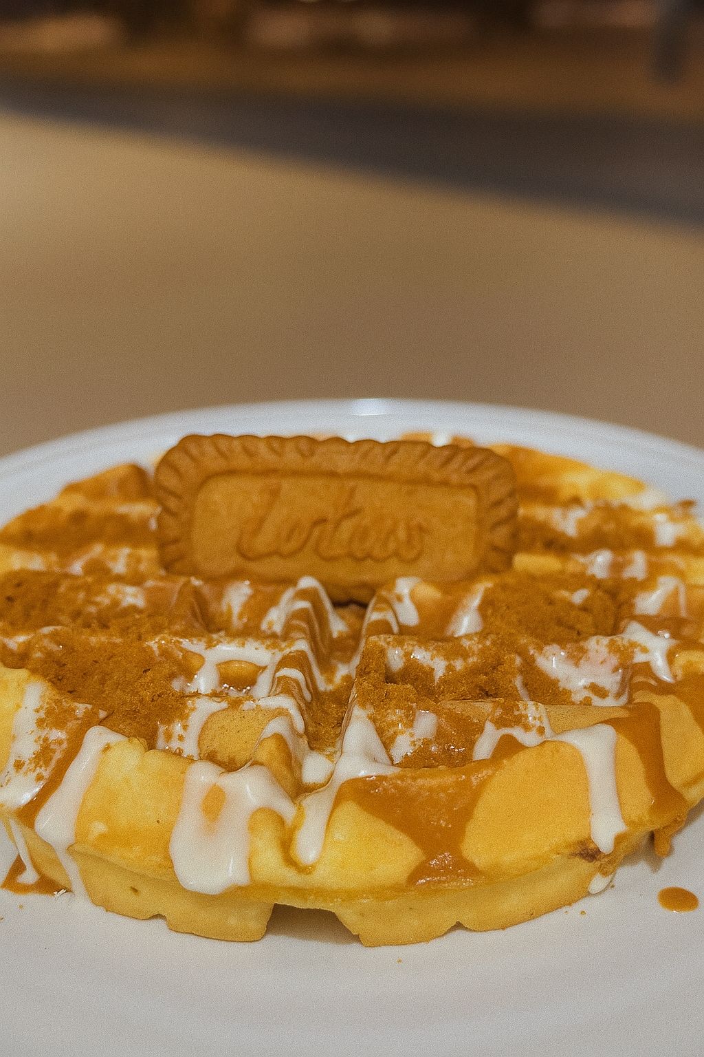 Lotus Biscoff Waffle
